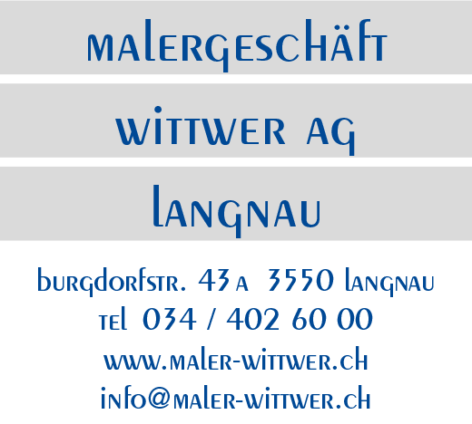 Malergeschäft Wittwer AG Logo